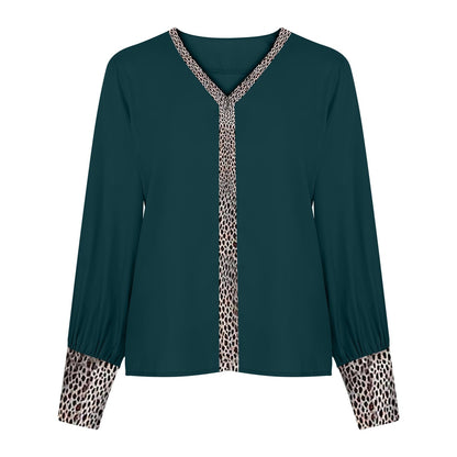 LeRoxy | Elegante Luipaardprint Blouse voor Dames | Stijlvol & Chic