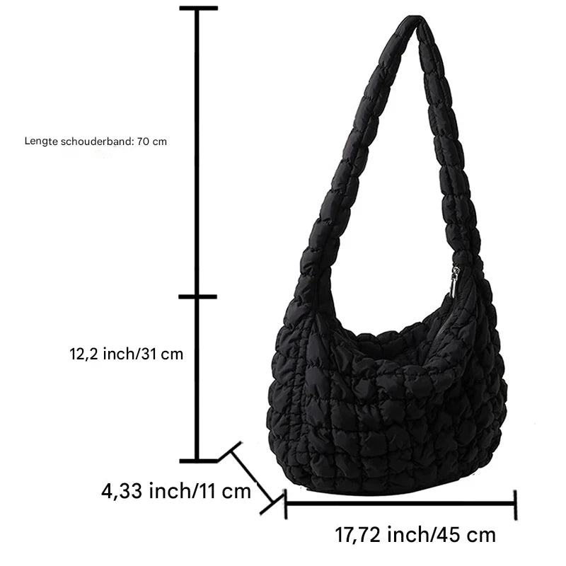 LeRoxy | Schoudertas met Crossbody Design | Stijlvolle en Functionele Handtas
