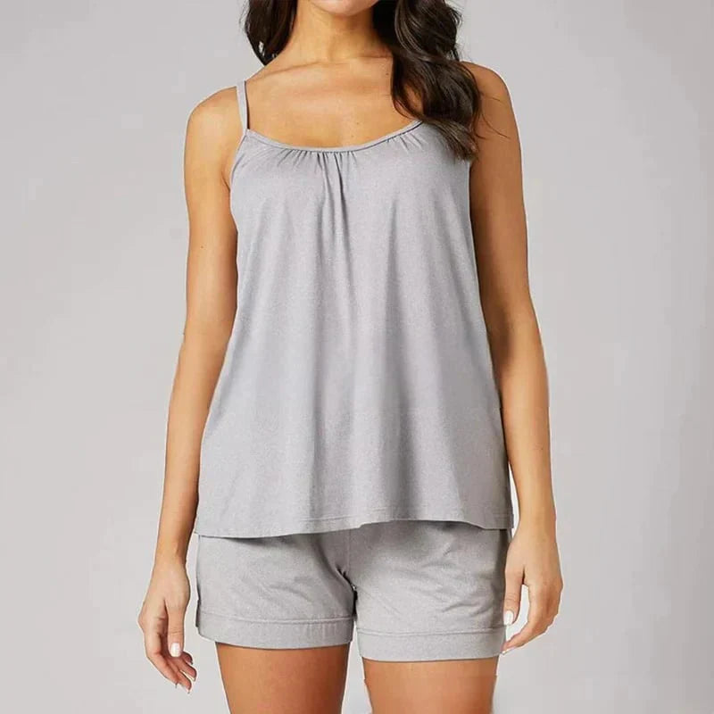 LeRoxy Mouwloze Dames Top – Klassiek, Stijlvol & Comfortabel