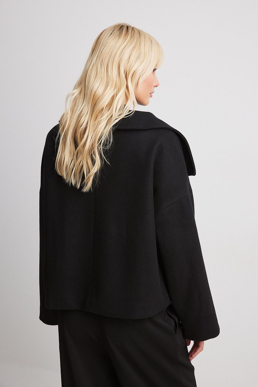 LeRoxy | Luxe Double-Breasted Korte Damesjas | Stijlvolle Jas