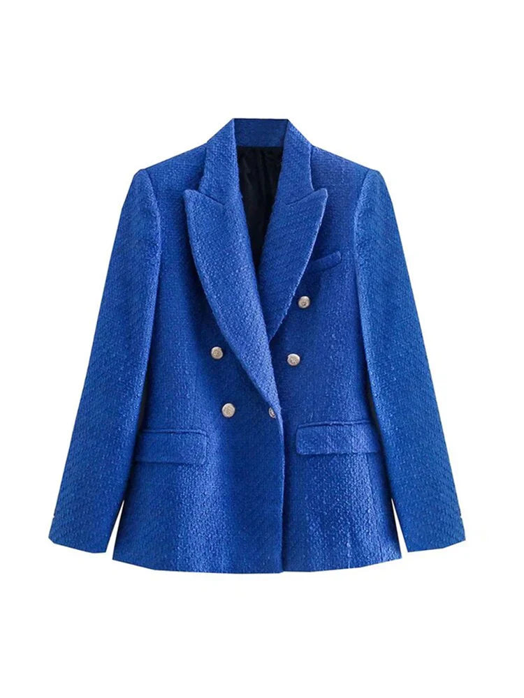 LeRoxy |Elegante LeRoxy Double-breasted Blazer voor Dames | Stijlvolle Blazer voor Elke Gelegenheid