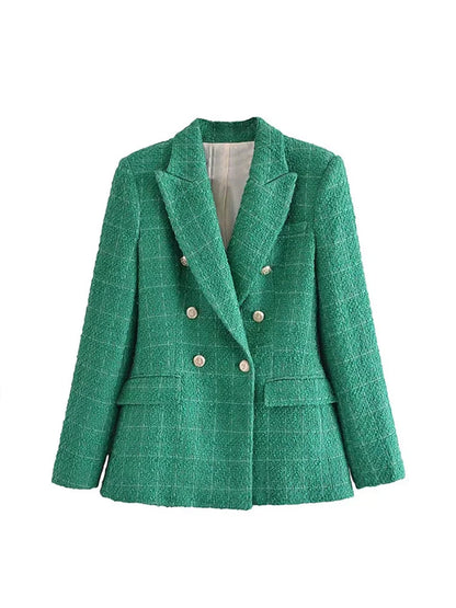 LeRoxy |Elegante LeRoxy Double-breasted Blazer voor Dames | Stijlvolle Blazer voor Elke Gelegenheid