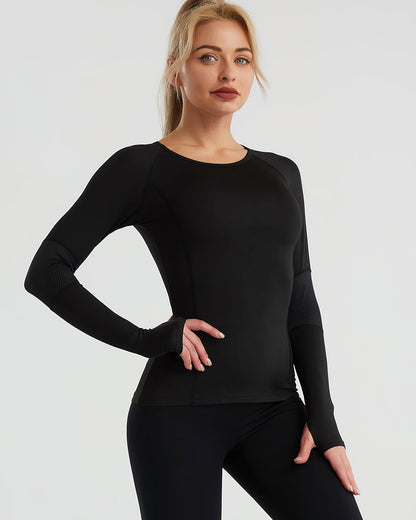 LeRoxy | Long Sleeve | Lichtgewicht Ademend Shirt met Lange Mouwen