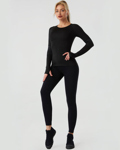 LeRoxy | Long Sleeve | Lichtgewicht Ademend Shirt met Lange Mouwen