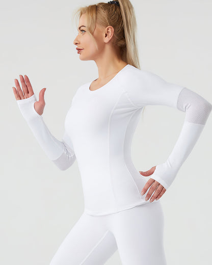 LeRoxy | Long Sleeve | Lichtgewicht Ademend Shirt met Lange Mouwen