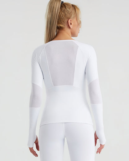 LeRoxy | Long Sleeve | Lichtgewicht Ademend Shirt met Lange Mouwen