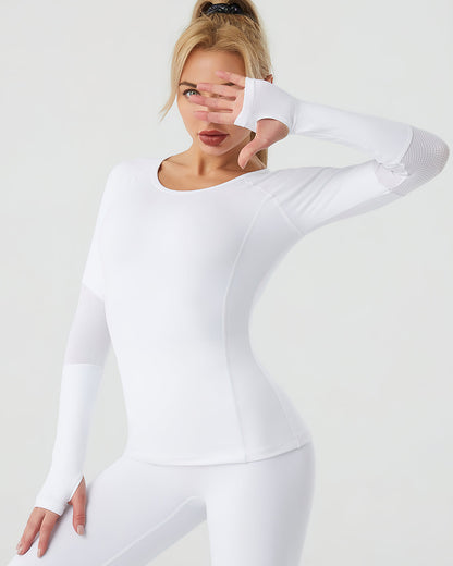 LeRoxy | Long Sleeve | Lichtgewicht Ademend Shirt met Lange Mouwen