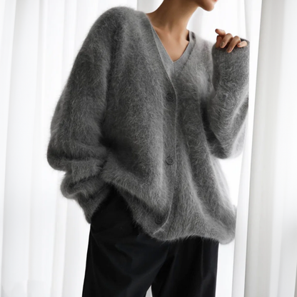 LeRoxy | Kasjmier Cardigan Dames | Comfortabel, Luxe & Warm voor Alle Seizoenen
