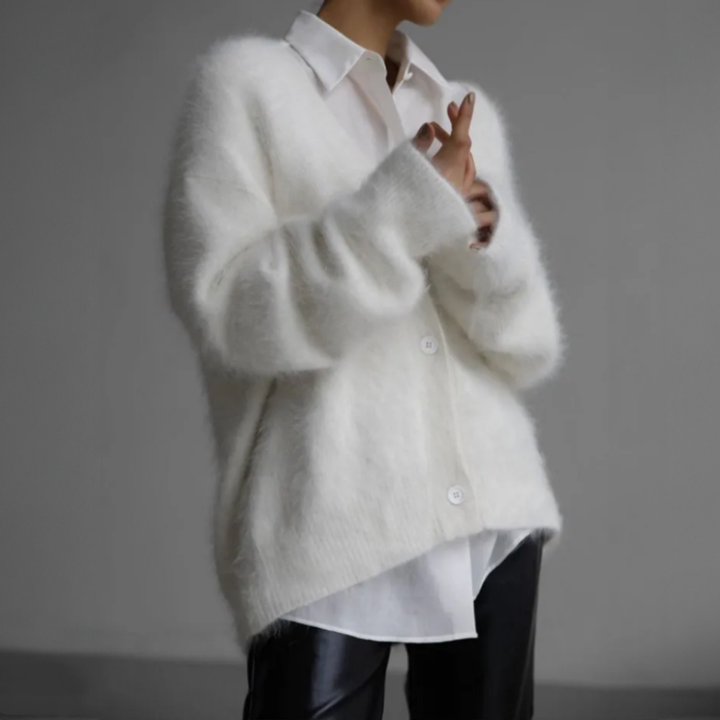 LeRoxy | Kasjmier Cardigan Dames | Comfortabel, Luxe & Warm voor Alle Seizoenen