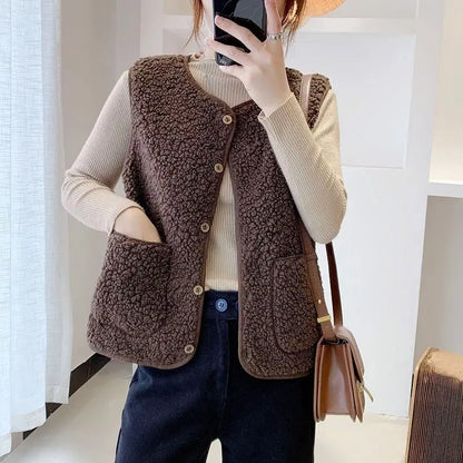 LeRoxy | Stijlvol Fluffy Gilet voor Dames | Comfortabele en Trendy Damesmode