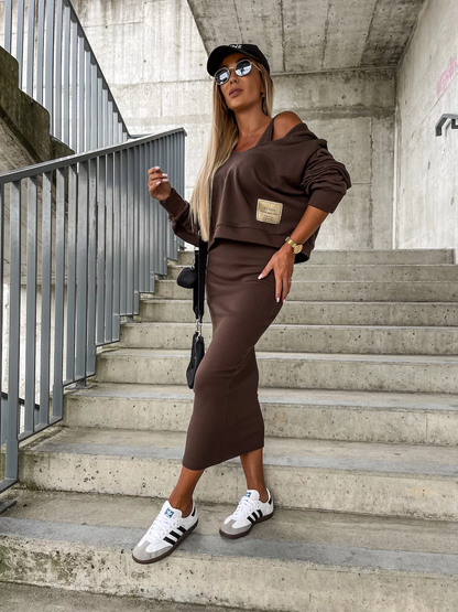 LeRoxy Elegante Warme Damesset | Stijlvolle Kleding voor de Koude Dagen