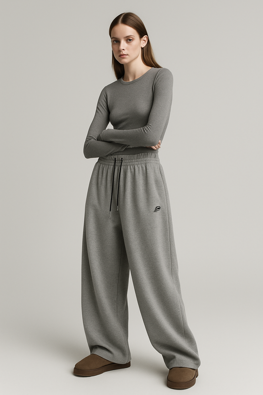 LeRoxy | Dames Oversized Sweatpants in Grijs | Comfortabel en Trendy