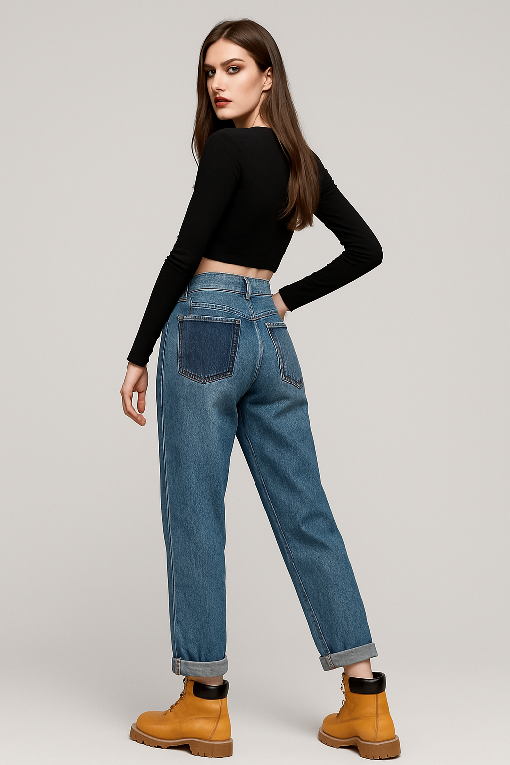 LeRoxy Stijlvolle Rechte Jeansbroek - Trendy en Comfortabel voor Elke Gelegenheid