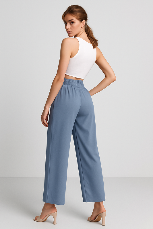 LeRoxy | Broek met Hoge Taille | Stijlvolle en Comfortabele Mode voor Elke Gelegenheid