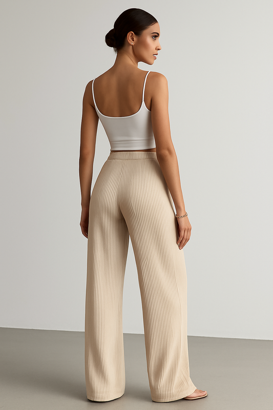 LeRoxy | Casual Koordbroek | Comfortabele & Stijlvolle Broek voor Elke Gelegenheid