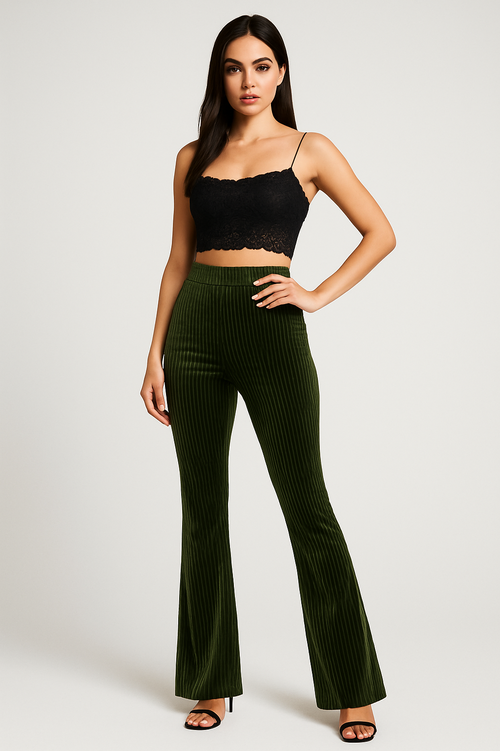LeRoxy- Stijlvolle Dames Corduroy Broek - Comfort en Mode in Één