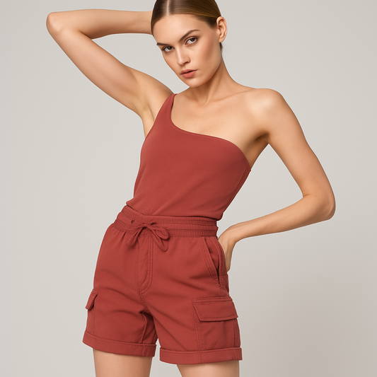 LeRoxy| Klassieke Zomer Cargo Shorts voor Dames | Baukje | Comfort en Stijl voor het Zonnige Seizoen