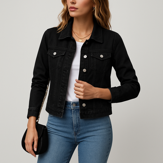 LeRoxy | Casual Denim Jasje voor Dames | Comfortabel Spijkerjack met Stijlvolle Pasvorm