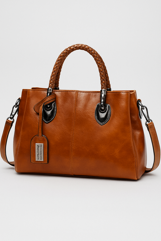 LeRoxy | LuxeLeather | Leren Tas | Grote Inhoud en Stijlvolle Dameshandtas