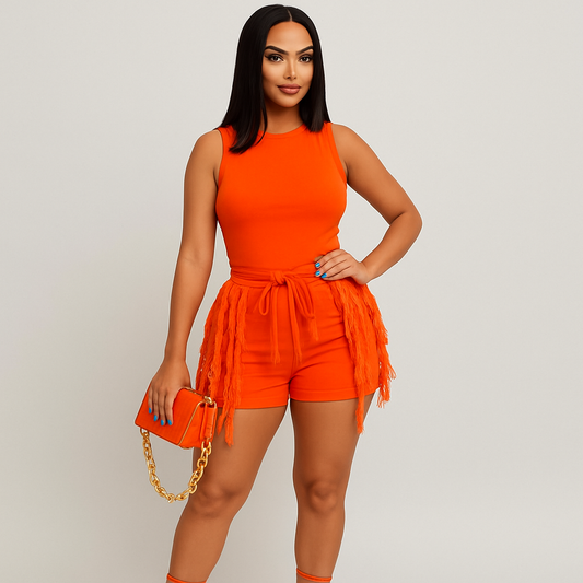LeRoxy | Dames Short Set | Trendy & Comfortabele Statement Outfit