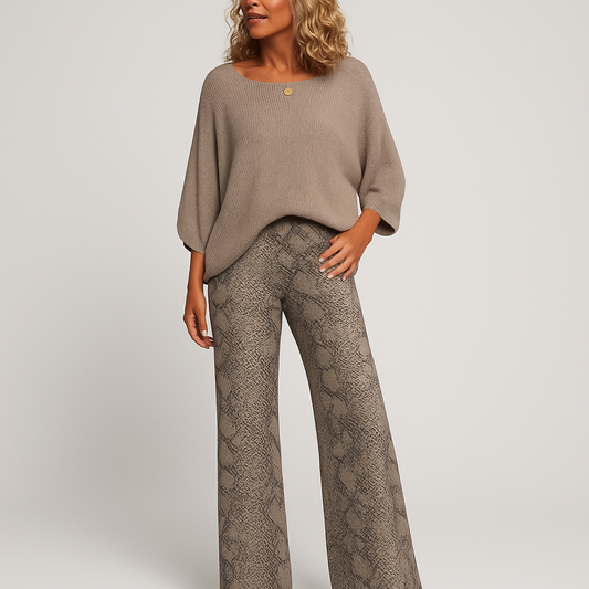 LeRoxy Elegante Casual Tweedelige Set – Stijlvolle en Comfortabele Outfit voor Elke Gelegenheid