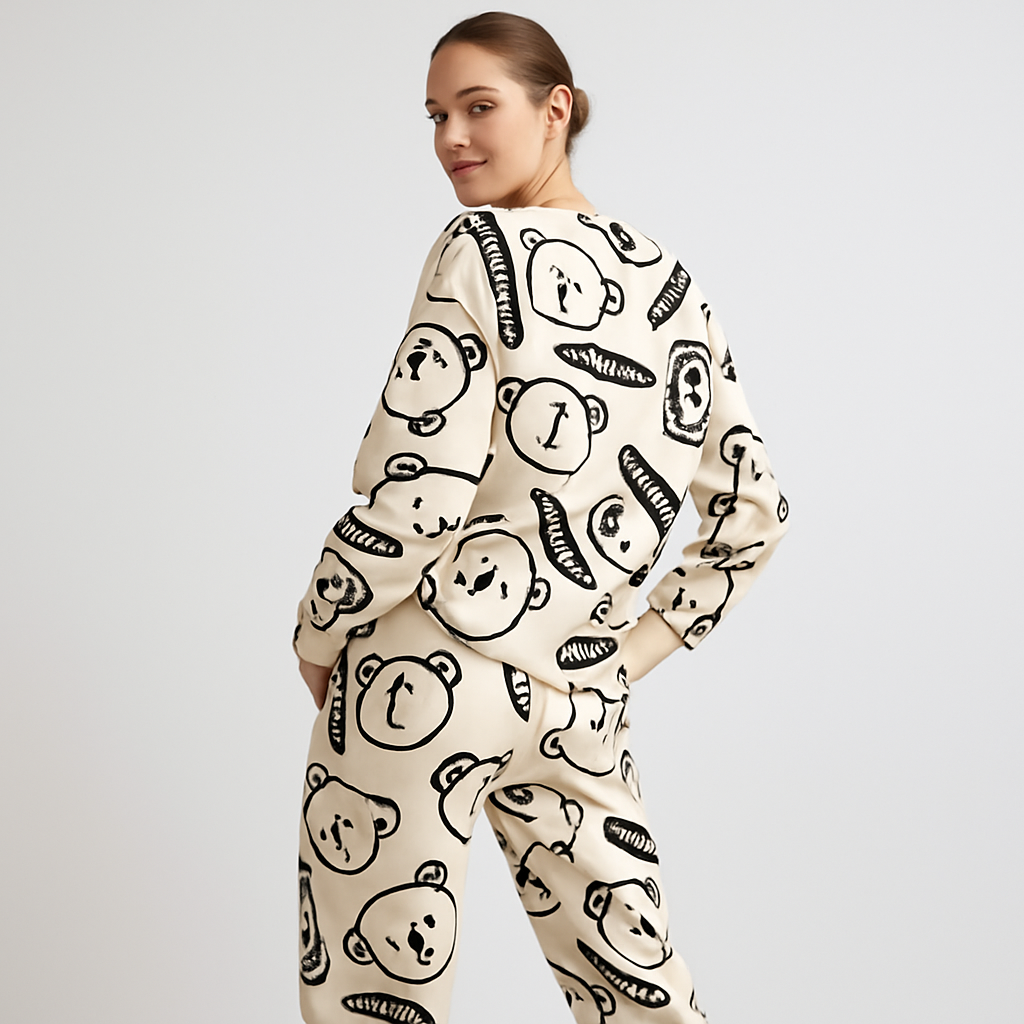 LeRoxy | Moderne Nachtkledingset voor Dames | Comfortabele en Stijlvolle Pyjama's