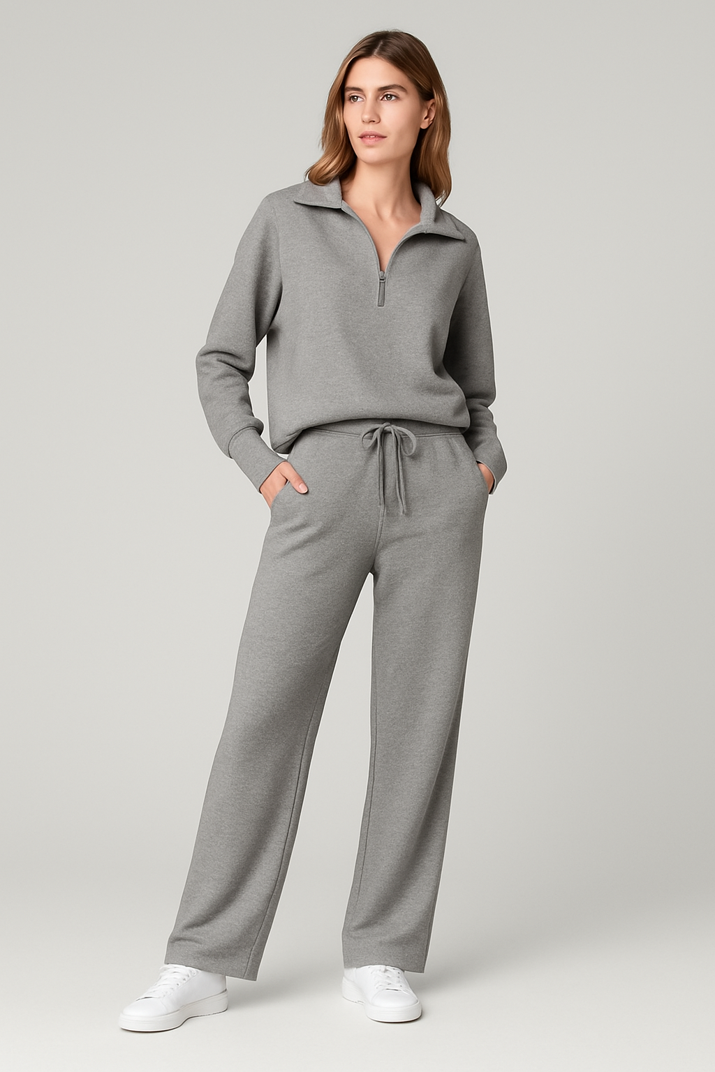 LeRoxy - Ontdek de Tweedelige Loungewear Set: Stijlvolle Comfort voor Thuis