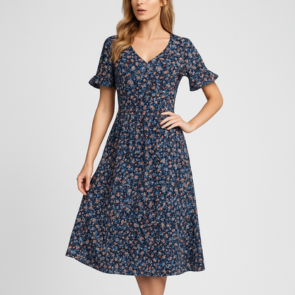 LeRoxy | Gebloemde Zomerjurk | Vrouwelijke Zomerstijl, Comfortabel en Trendy