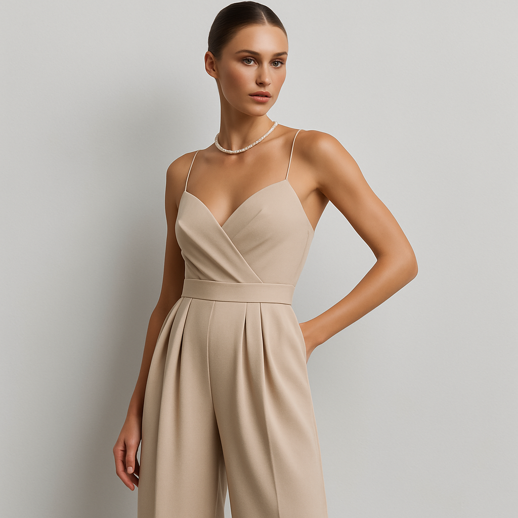 LeRoxy | Stijlvolle LeRoxy Mouwloze Klassieke Jumpsuit voor een Elegante Look