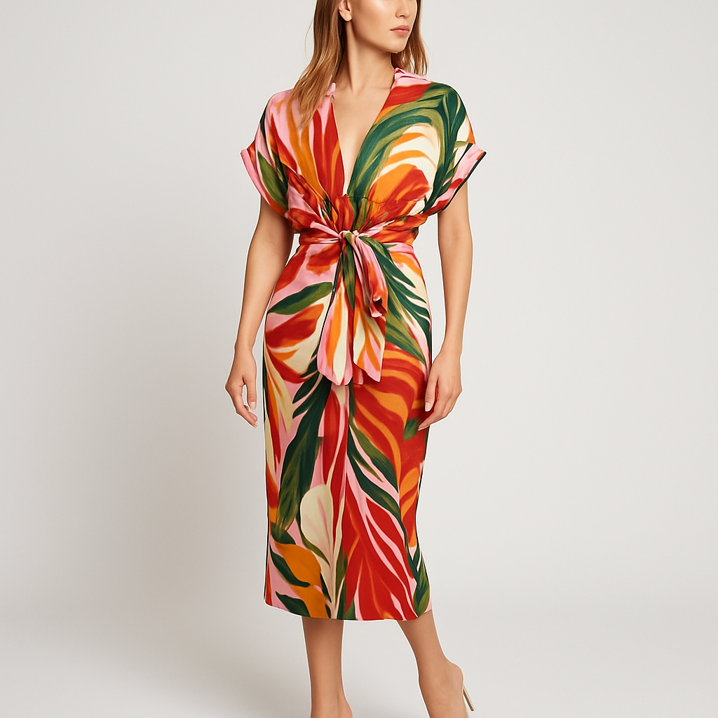 LeRoxy | Stijlvolle Zomerjurk voor Dames | Licht & Elegant voor Warme Dagen