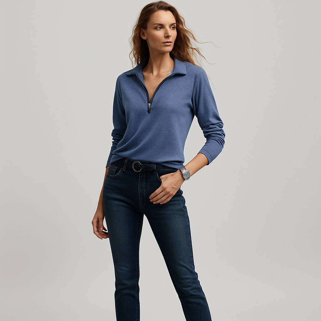 LeRoxy | Elegante Dames Top Lange Mouwen | Stijlvolle Vrouwentop