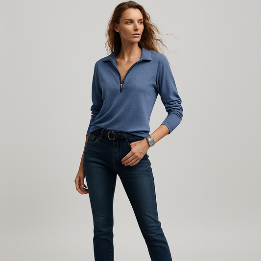 LeRoxy | Elegante Dames Top Lange Mouwen | Stijlvolle Vrouwentop