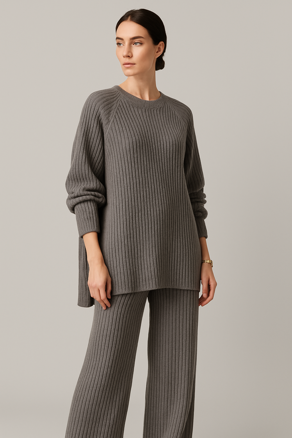 LeRoxy | Casual Gebreide Trui en Broek Set | Comfortabele Knitwear