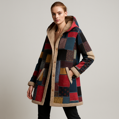 LeRoxy | Bedrukte Hoodie met Capuchon | Comfortabele Dames- en Herenjas