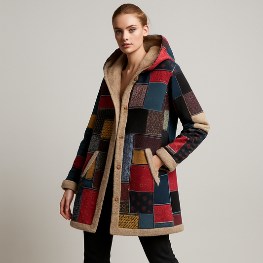 LeRoxy | Bedrukte Hoodie met Capuchon | Comfortabele Dames- en Herenjas