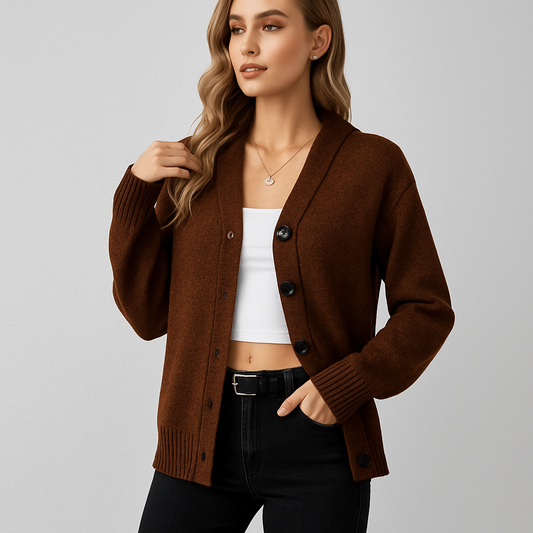 LeRoxy | Dames cardigan met capuchon en trekkoord