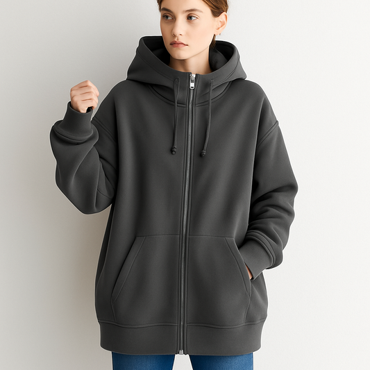 LeRoxy | Oversized winter hoodie met capuchon