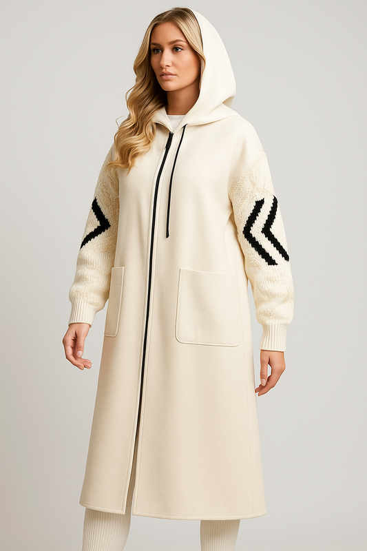 LeRoxy | Stijlvolle Dames Jas | Elegante Lange Jas voor Vrouwen