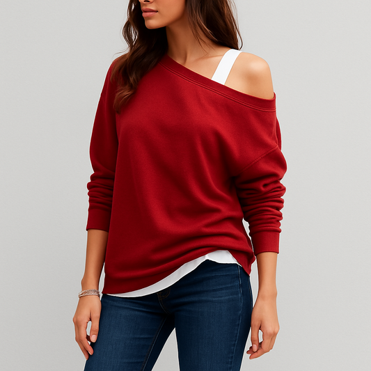 LeRoxy | Off-Shoulder Trui Dames | Comfortabele & Stijlvolle Trui