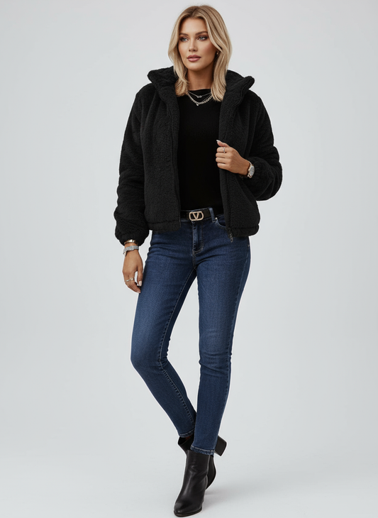 LeRoxy | Oversized Jas van Zacht en Warm Fleece