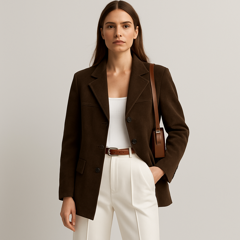 LeRoxy| Luxe Leren Wildleren Jasje voor Stijl en Comfort