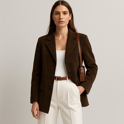LeRoxy| Luxe Leren Wildleren Jasje voor Stijl en Comfort