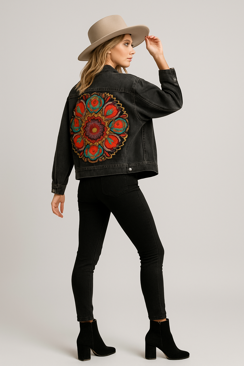 LeRoxy | Trendy Bohemian Spijkerjasje voor Dames | Boho Denim Jack