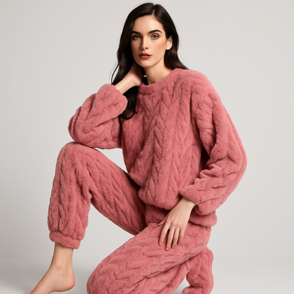 LeRoxy | ComfyCozy Fleece Pyjama Set | Warme en Comfortabele Nachtkleding
