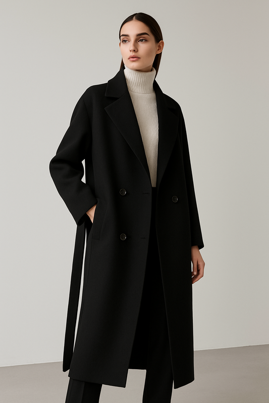 LeRoxy | Lange Wollen Jas voor Dames | Stijlvolle & Warme Winterjas | LeRoxy Collectie