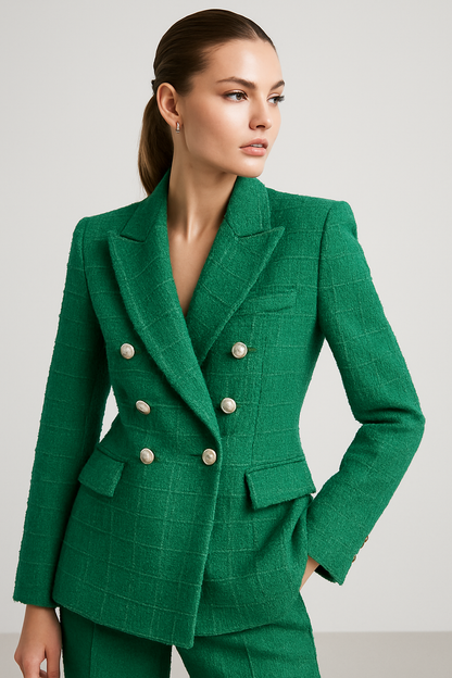 LeRoxy |Elegante LeRoxy Double-breasted Blazer voor Dames | Stijlvolle Blazer voor Elke Gelegenheid
