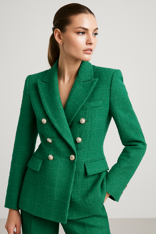LeRoxy |Elegante LeRoxy Double-breasted Blazer voor Dames | Stijlvolle Blazer voor Elke Gelegenheid