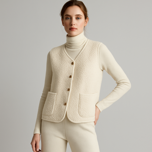 LeRoxy | Stijlvol Fluffy Gilet voor Dames | Comfortabele en Trendy Damesmode