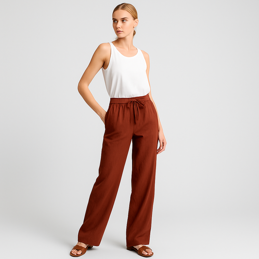 LeRoxy | Comfortabele lichtgewicht damesbroek | Zomerse casual pasvorm