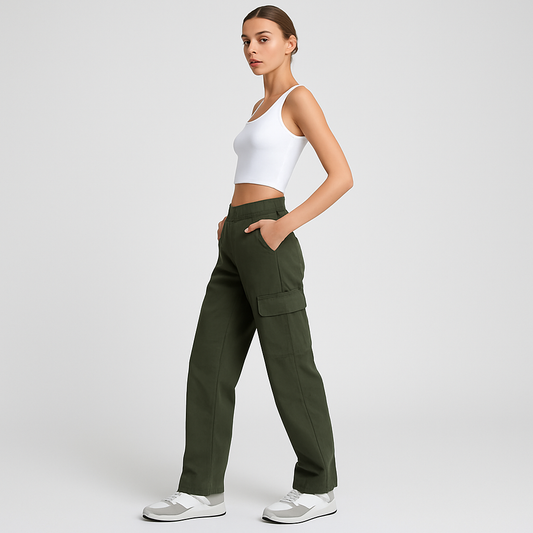 LeRoxy | Dames Casual Cargo Broek | Comfortabele & Stijlvolle Broek voor Elke Dag